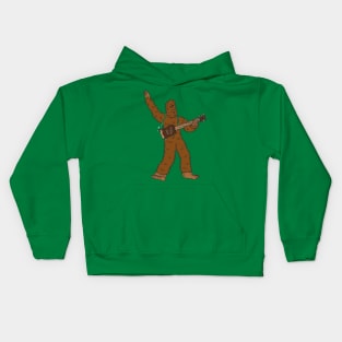 Shredding Sasquatch Kids Hoodie